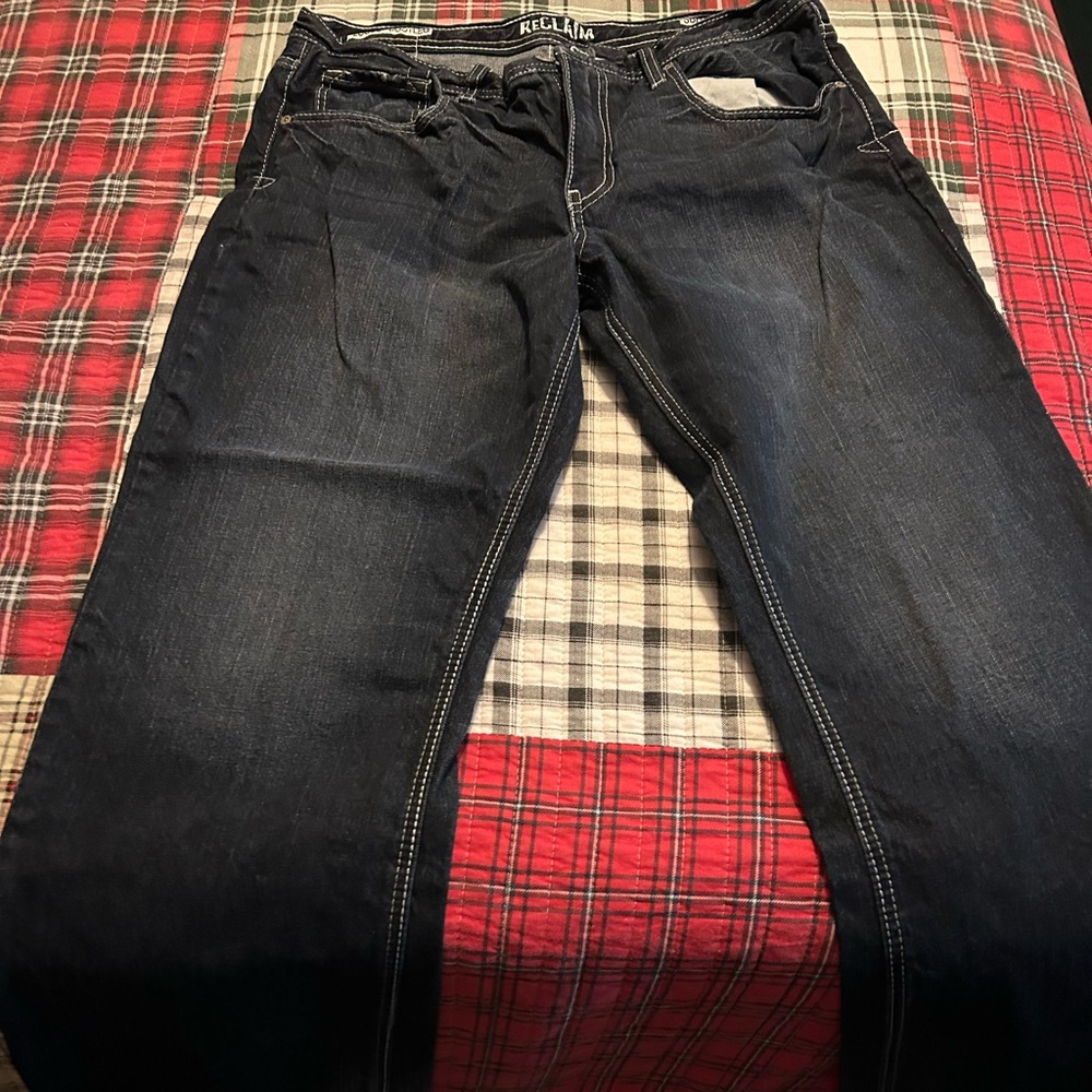 Men’s Reclaim Bootleg Black Jeans
